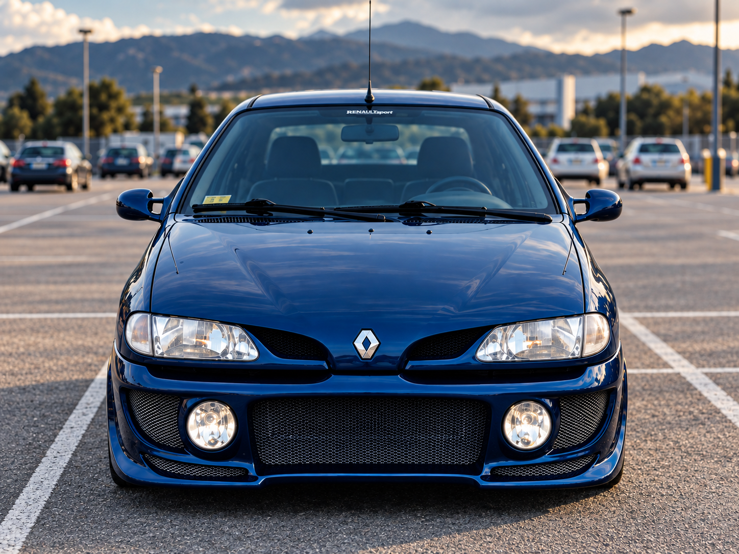 Renault Mégane modificado con estética tuning