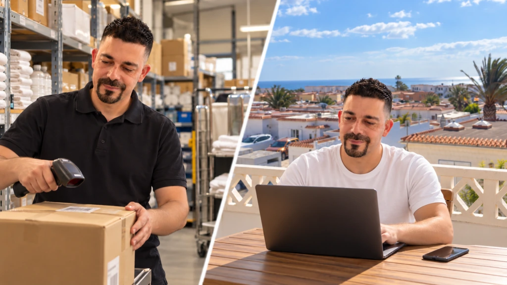 Por la mañana trabajo en una multinacional. Por la tarde sigo siendo emprendedor
